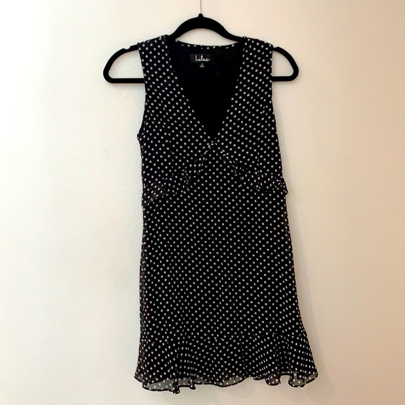 Lulu’s Polka Dot Mini Dress - Picture 4 of 4